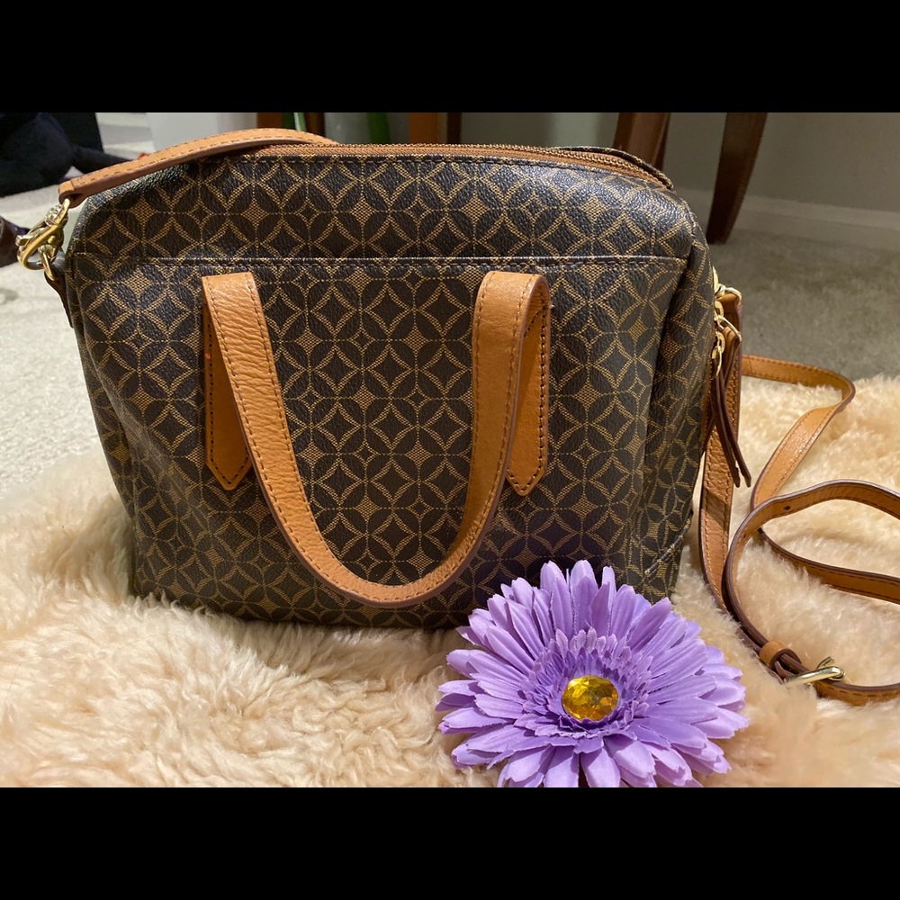 Fossil Satchel Bag Detachable Strap Issue No. 1954 - image 3